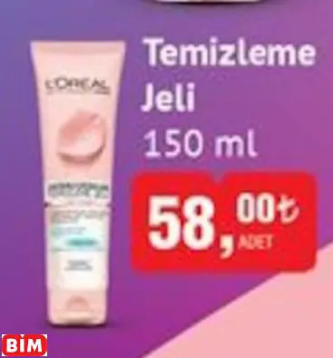 L'OREAL TEMİZLEME JELİ
